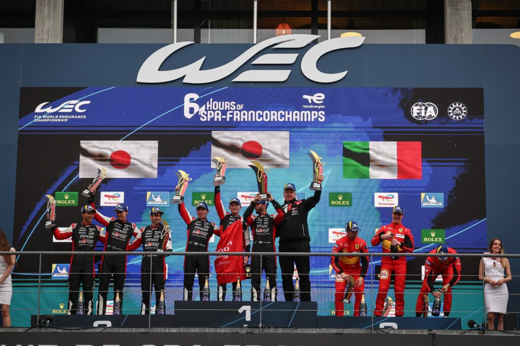 - Toyota’s Double Victory at Spa 2023 / Team WRT in LMP2 / Ferrari with Wadoux in GTE-Am